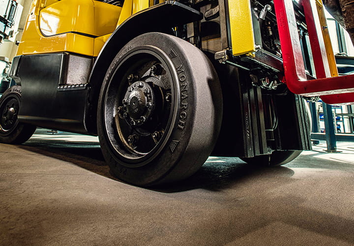 Trelleborg Solid press-on tires for forklifts